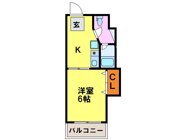 間取り図 エトス平尾