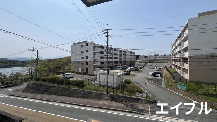 室内からの展望 ラ・フォーレカホ