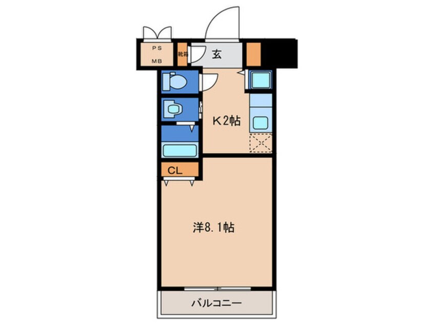 間取図 学研都市ビル参番館