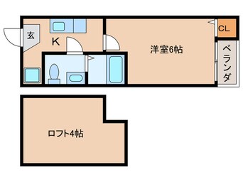 間取図 シャロ－ム井尻Ⅱ