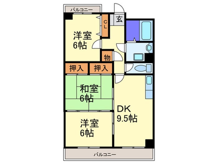 間取り図 ルーセント高宮