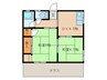 丸源荘 2DKの間取り