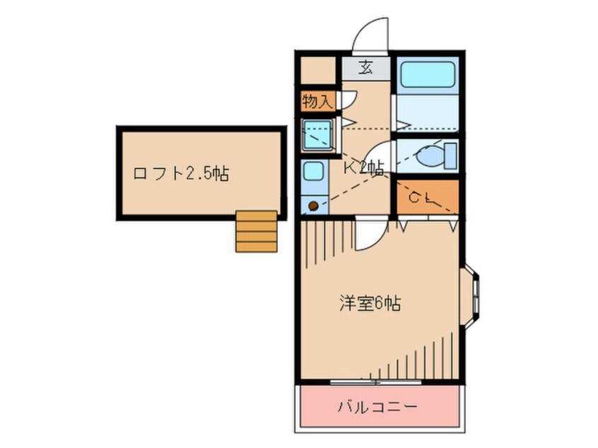 間取図 コムハウス和白東