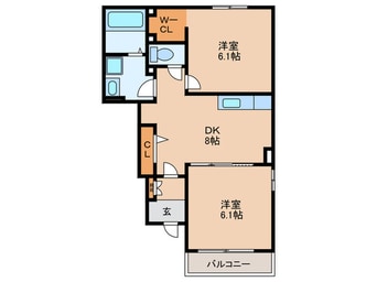 間取図 サニーヒルズⅠ