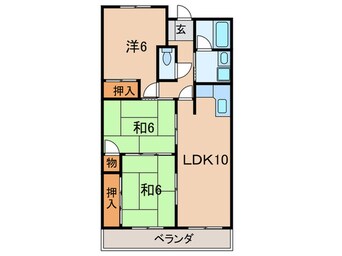 間取図 アルゴ西新町