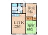 ケイハイツ　Ⅰ 2LDKの間取り