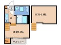 イーストテラスＭの間取図