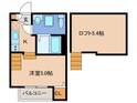 イーストテラスＭの間取図