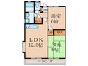 ケイハイツ　Ⅲの間取図