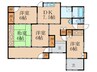 築城貸家 4DKの間取り