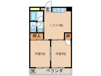 間取図 タカノビル