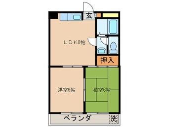 間取図 タカノビル