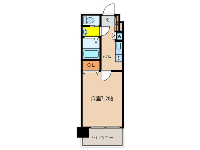 間取り図 ｻｳﾞｫｲｺｰﾄｵﾌﾞｱｰﾑｽﾞ(1007)