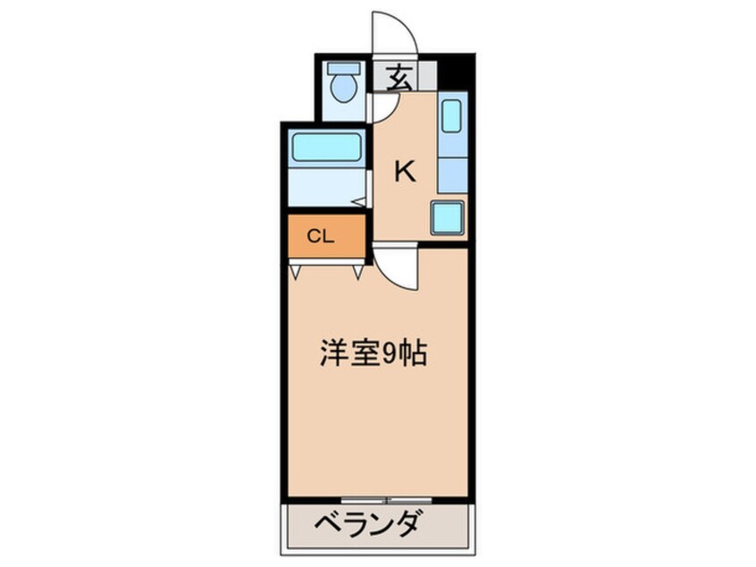 間取図 ＫＭマンション八幡駅前Ⅲ