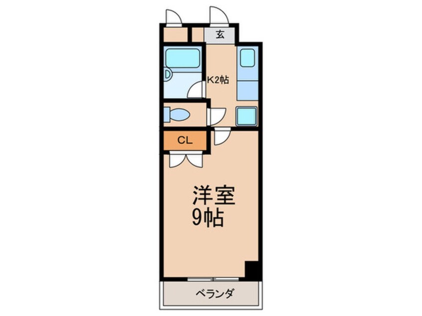 間取図 ＫＭマンション八幡駅前Ⅲ