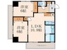 T the style 2LDKの間取り