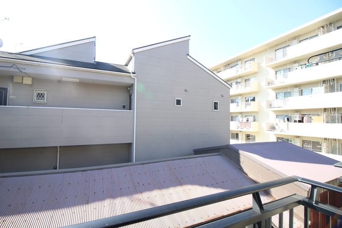 室内からの展望 ア－バン高宮