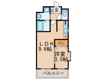 間取図 クオリアけやき通り