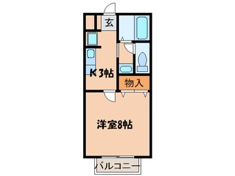 間取図 カトルセ