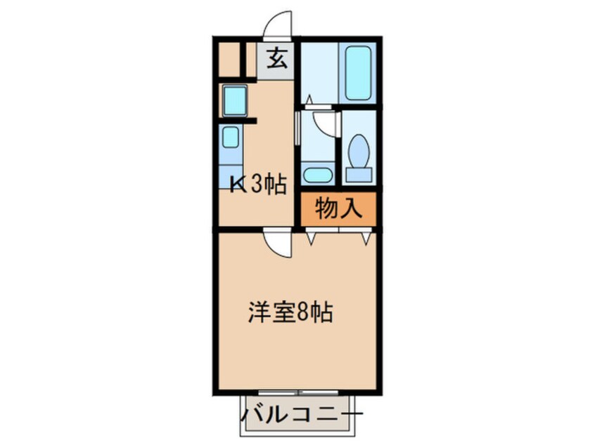 間取図 カトルセ