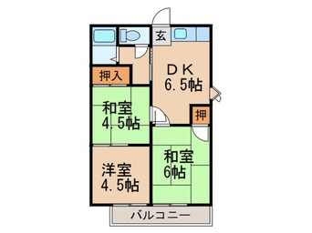 間取図 プチメゾン高須