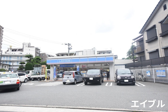 ローソン平尾4丁目店(コンビニ)まで350m アスティオン平尾