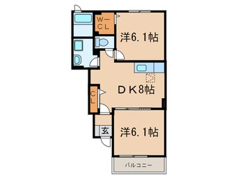 間取図 ラ・ペジーヴル