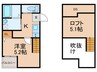 MAHORA MAISON久留米大学前駅２ 1Kの間取り