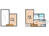 MAHORA MAISON久留米大学前駅２ 1Kの間取り