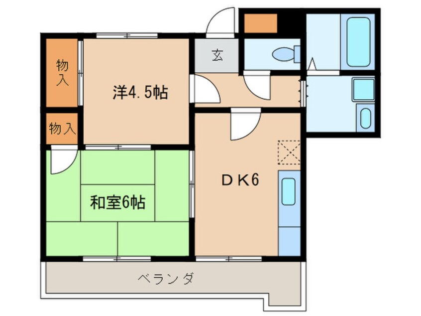 間取図 プラス１ビル