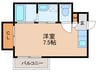 ルヴェル天保山 1Rの間取り