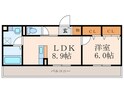 サニー　ウェストの間取図