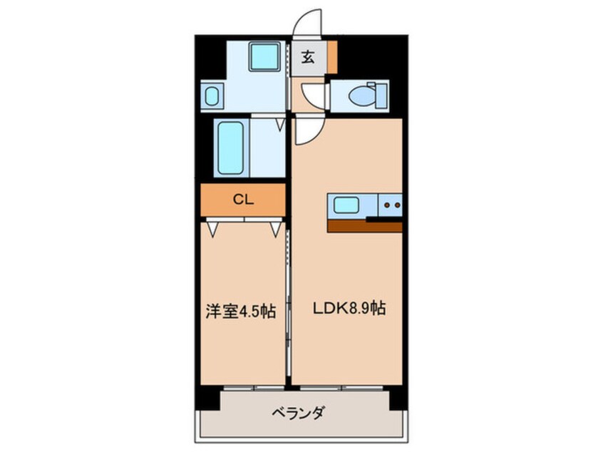 間取図 レトワール小笹