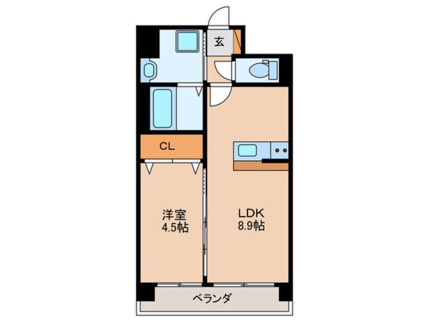 間取図 レトワール小笹