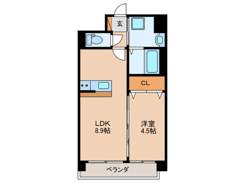 間取図 レトワール小笹