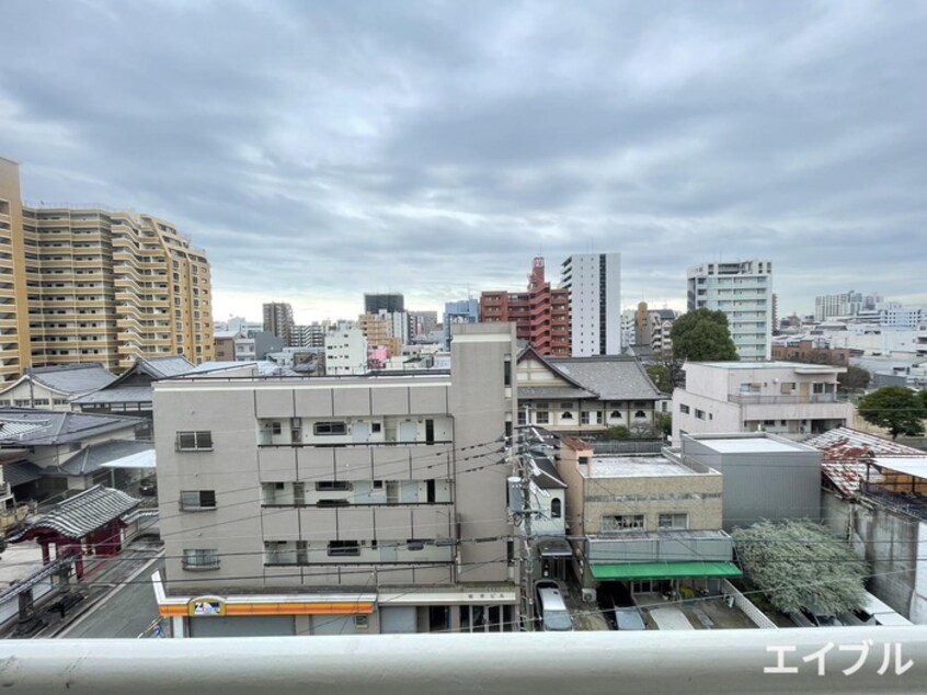 室内からの展望 花畑ﾊｲﾂ