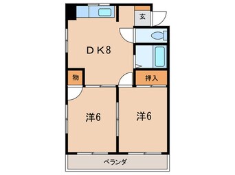 間取図 シャトレ別院Ⅲ