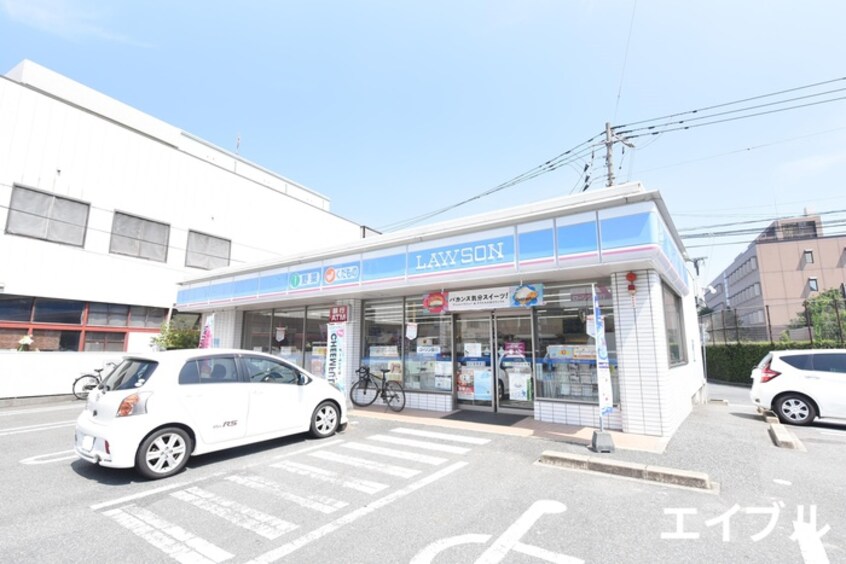 ローソン久留米文化センター通店(コンビニ)まで450m ブランドルフ
