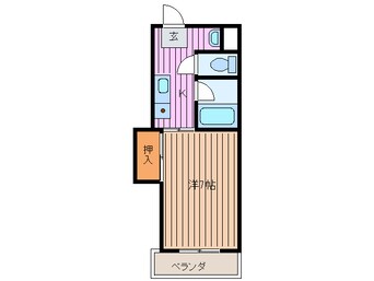 間取図 ターニップ小芝