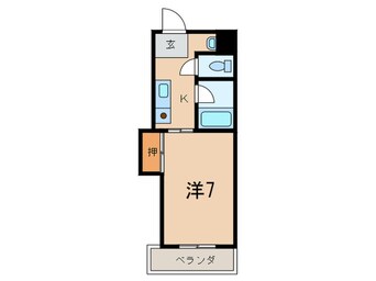 間取図 ターニップ小芝