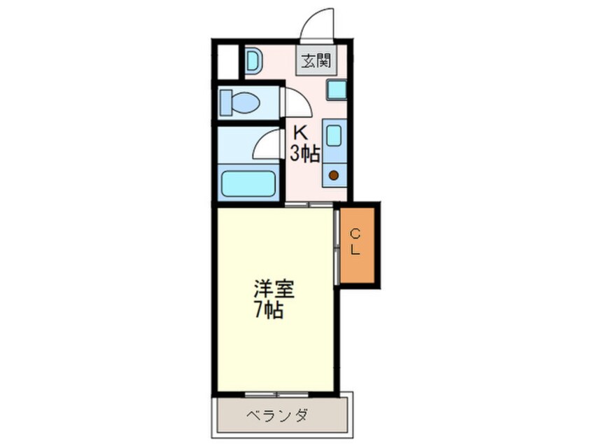 間取図 ターニップ小芝