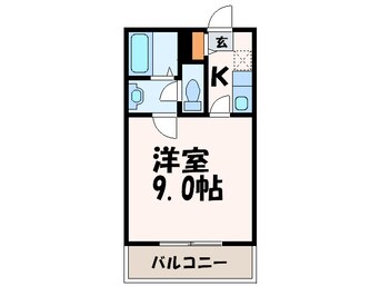 間取図 リバーサイドタワー