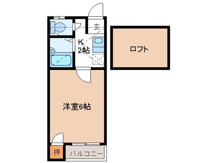 間取図 ライフピアももち