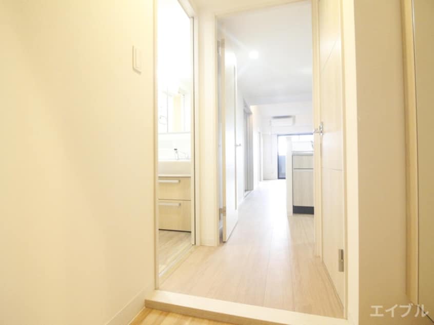 玄関 エルグランド春日