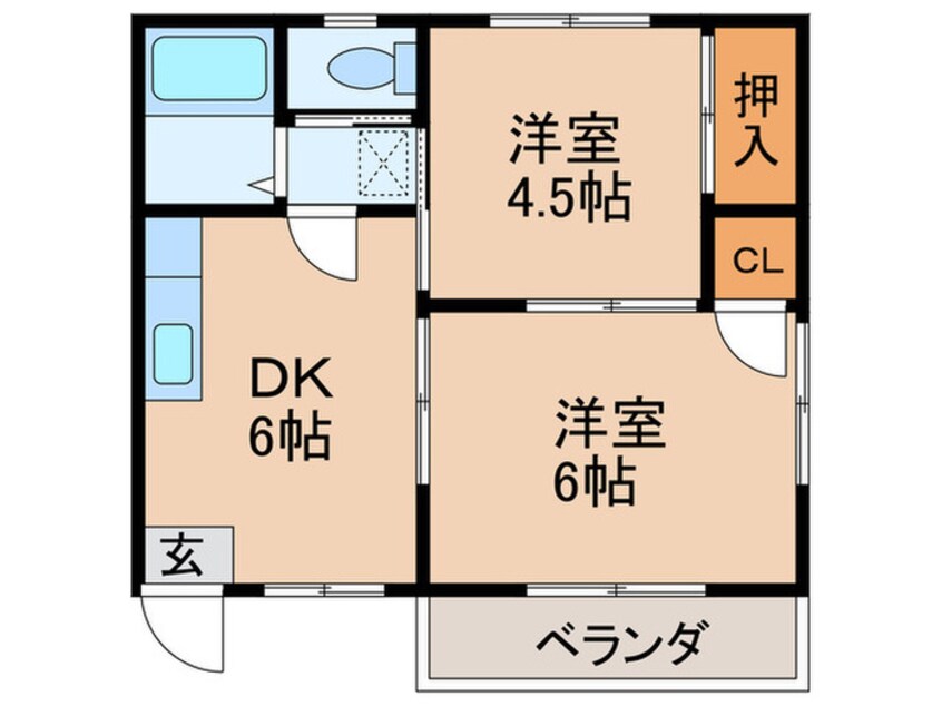 間取図 アルファ別当