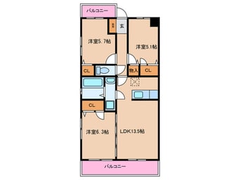 間取図 ネオスクエア
