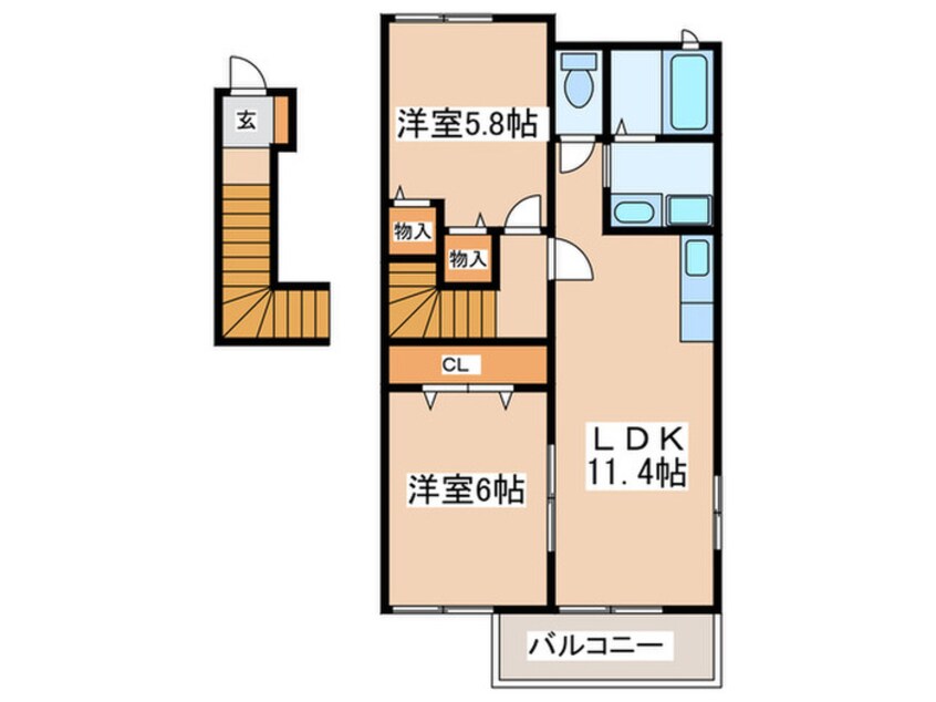 間取図 マグノリア