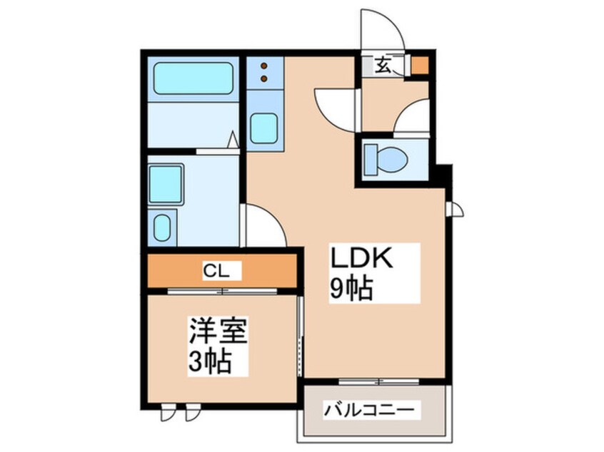 間取図 Regalestlacasa二日市