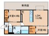 仮)TORISIA陣原 2LDKの間取り