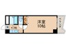 ロイヤルアミュ－ズ 1Kの間取り